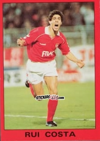 Figurina Rui Costa - Futebol 1992-1993 n. 122 - Panini