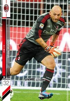 Figurina Christian Abbiati - Football League 2013. PFL01 n. 1 - Panini
