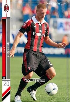 Figurina Ignazio Abate - Football League 2013. PFL01 n. 3 - Panini