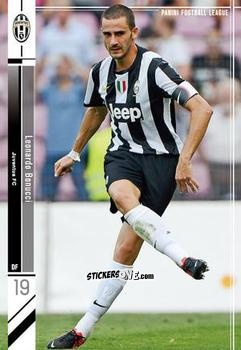 Figurina Leonardo Bonucci - Football League 2013. PFL01 n. 15 - Panini