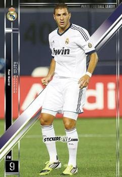 Sticker Karim Benzema - Football League 2013. PFL01 n. 65 - Panini