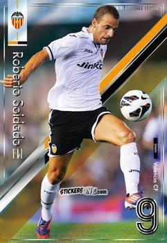 Figurina Roberto Soldado - Football League 2013. PFL01 n. 77 - Panini