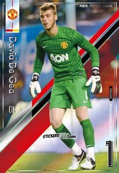 Figurina David De Gea - Football League 2013. PFL01 n. 78 - Panini