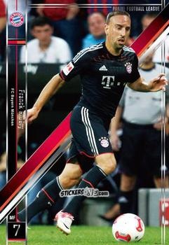 Sticker Franck Ribery - Football League 2013. PFL01 n. 126 - Panini