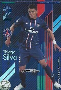 Figurina Thiago Silva - Football League 2013. PFL01 n. 177 - Panini