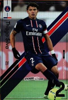 Figurina Thiago Silva - Football League 2013. PFL03 n. 66 - Panini