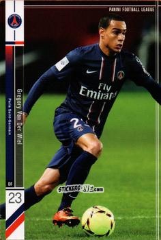 Sticker Gregory van der Wiel - Football League 2013. PFL03 n. 68 - Panini