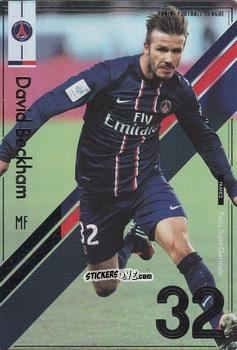 Figurina David Beckham - Football League 2013. PFL03 n. 72 - Panini