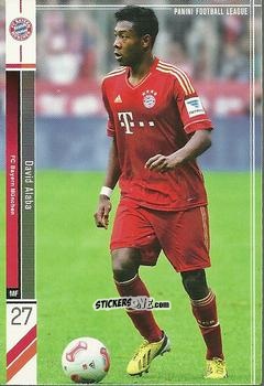 Sticker David Alaba - Football League 2013. PFL03 n. 92 - Panini