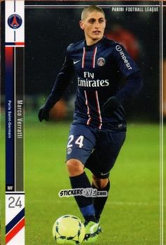 Figurina Marco Verratti - Football League 2013. PFL04 n. 69 - Panini