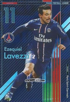 Cromo Ezequiel Lavezzi - Football League 2013. PFL04 n. 137 - Panini