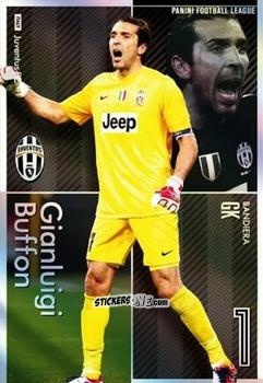 Figurina Gianluigi Buffon - Football League 2013. PFL04 n. 138 - Panini