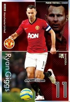 Figurina Ryan Giggs - Football League 2013. PFL04 n. 142 - Panini