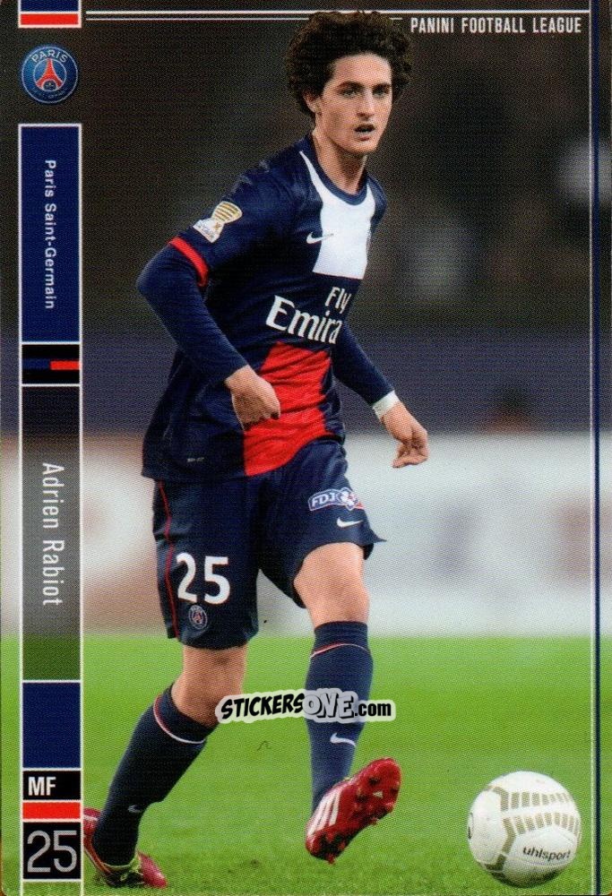 Cromo Adrien Rabiot - Football League 2014. PFL07 n. 72 - Panini
