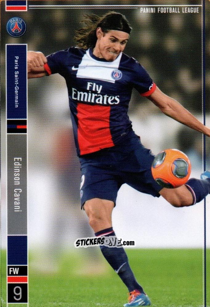 Cromo Edinson Cavani - Football League 2014. PFL07 n. 73 - Panini