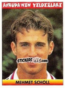 Cromo Mehmet Scholl (Germany) - Türkiye 1. Futbol Ligi 1996-1997 n. 255 - Panini