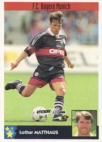 Figurina Lothar Matteus - Los mejores Equipos de Europa 1997-98 n. 39 - Panini