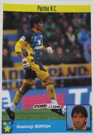 Figurina Gianluigi Buffon - Los mejores Equipos de Europa 1997-98 n. 205 - Panini
