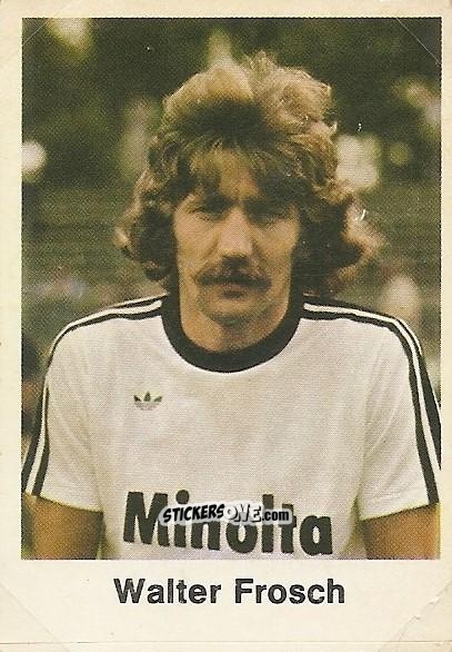 Figurina Walter Frosch - Fussball 1977-1978 n. 92 - Bergmann