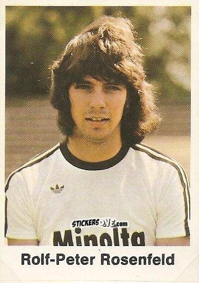 Figurina Rolf-Peter Rosenfeld - Fussball 1977-1978 n. 96 - Bergmann
