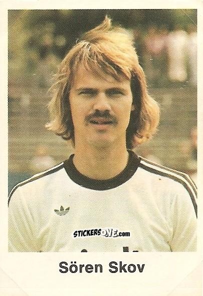 Figurina Sören Skov - Fussball 1977-1978 n. 102 - Bergmann