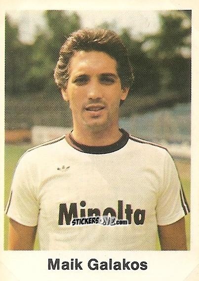 Figurina Maik Galakos - Fussball 1977-1978 n. 103 - Bergmann
