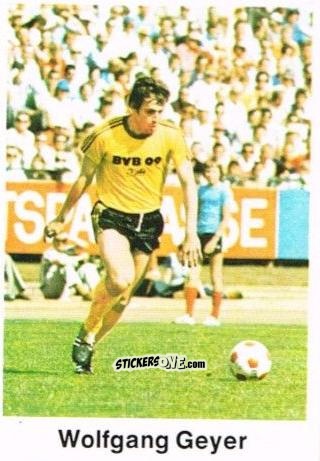 Sticker Wolfgang Geyer