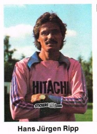 Sticker Hans Jurgen Ripp - Fussball 1976-1977 n. 139 - Bergmann