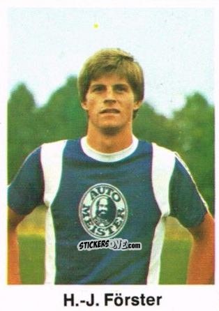 Sticker Hans-Jurgen Forster