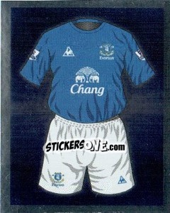 Cromo Everton - Premier League Inglese 2010-2011 n. 10 - Topps