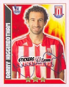 Cromo Danny Higginbotham - Premier League Inglese 2010-2011 n. 303 - Topps
