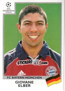 Figurina Giovane Elber - UEFA Champions League 1999-2000 n. 237 - Panini