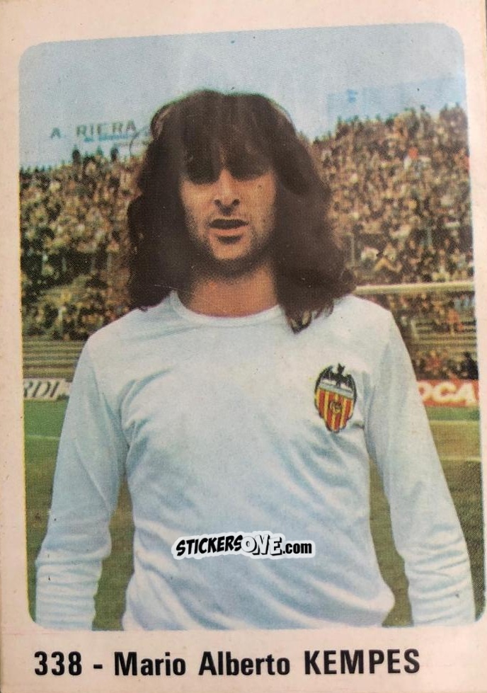 Sticker Kempes - Futbol 1980-1981 n. 338 - Cromo Crom