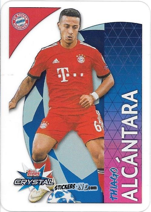 Figurina Thiago Alcántara - UEFA Champions League 2018-2019. Crystal n. 23 - Topps