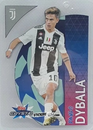Cromo Paulo Dybala - UEFA Champions League 2018-2019. Crystal n. 60 - Topps