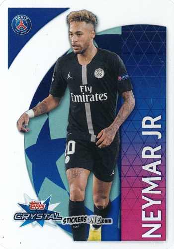 Figurina Neymar Jr - UEFA Champions League 2018-2019. Crystal n. 79 - Topps