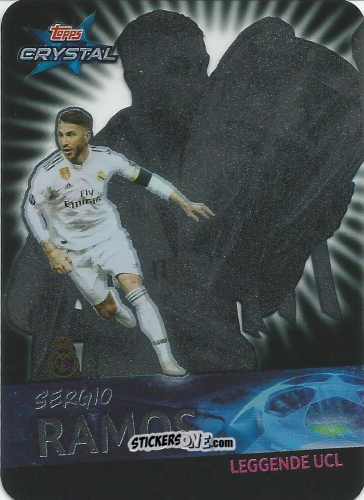 Cromo Sergio Ramos - UEFA Champions League 2018-2019. Crystal n. 123 - Topps