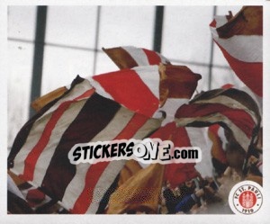 Cromo Choreographie Fans - St. Pauli 2010-2011 n. 184 - Panini