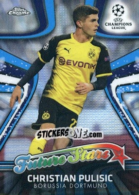 Cromo Christian Pulisic - UEFA Champions League Chrome 2017-2018 n. FS-CP - Topps