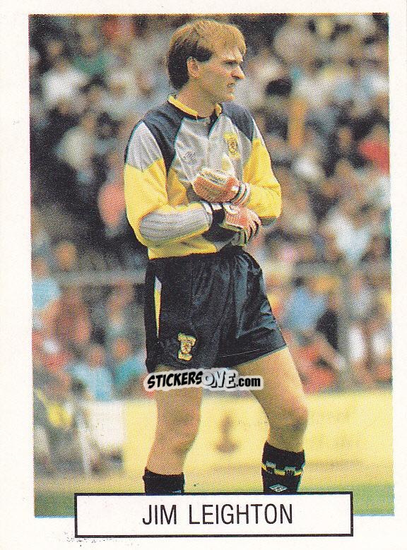 Cromo Jim Leighton - Fotboll VM 90 n. 180 - Semic