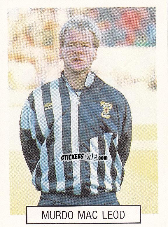 Figurina Murdo Macleod - Fotboll VM 90 n. 184 - Semic