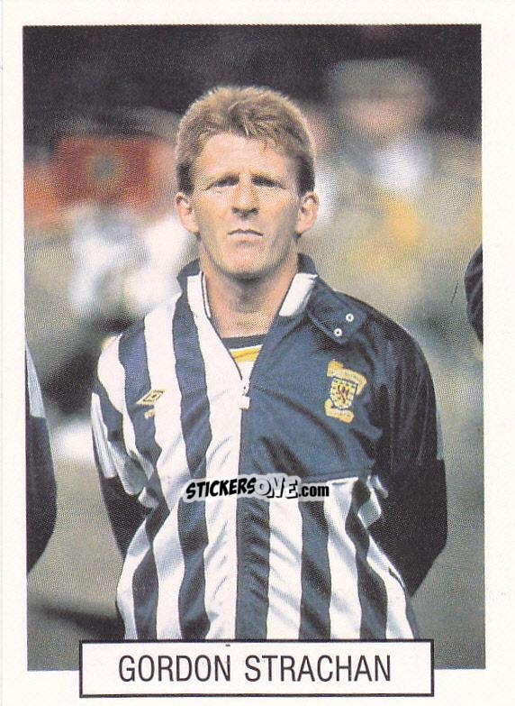 Cromo Gordon Strachan - Fotboll VM 90 n. 195 - Semic