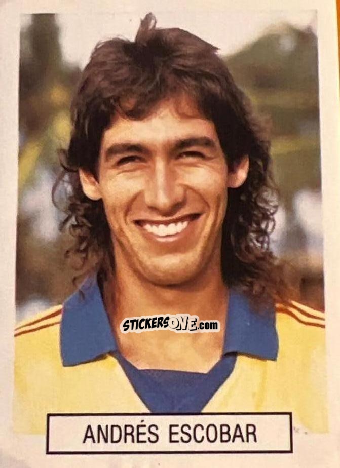 Sticker Andreas Escobar - Fotboll VM 90 n. 250 - Semic