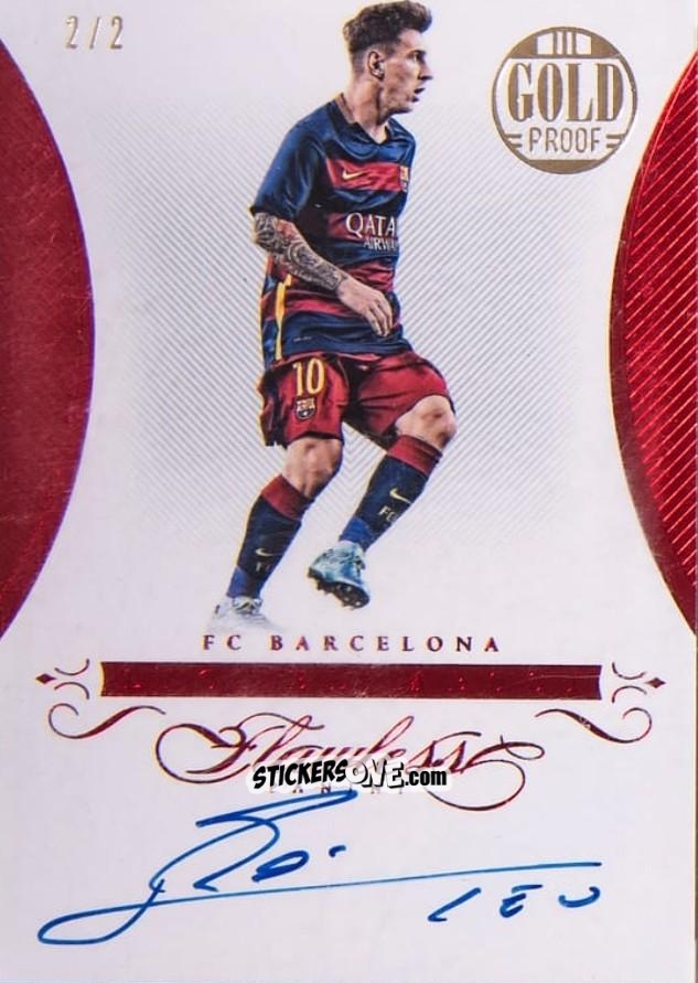 Cromo Lionel Messi - Flawless Soccer 2016 n. FS-LM - Panini