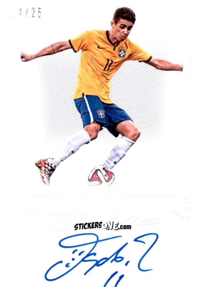 Figurina Oscar - Flawless Soccer 2016 n. FS-O - Panini