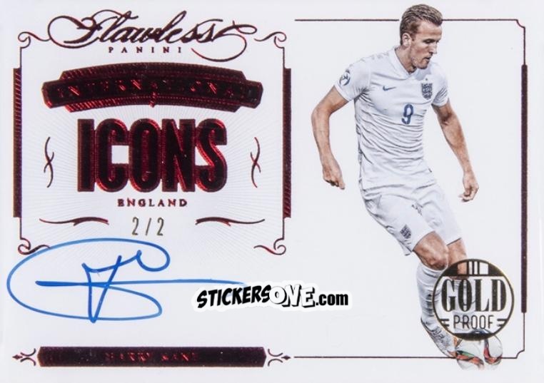 Sticker Harry Kane - Flawless Soccer 2016 n. II-HK - Panini