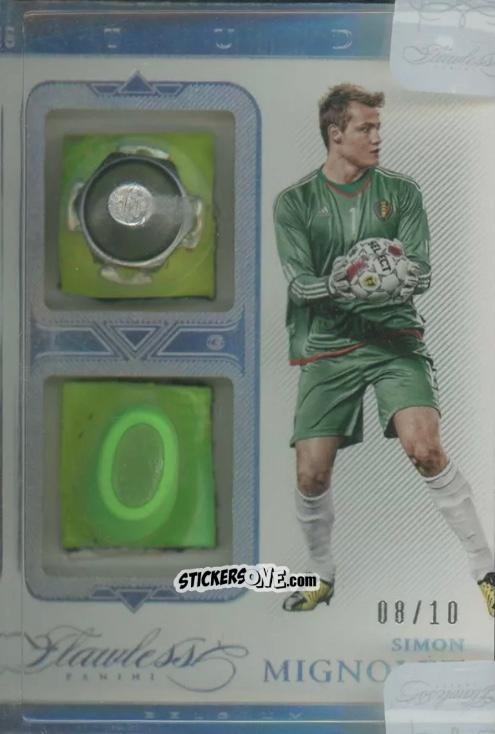 Sticker Simon Mignolet - Flawless Soccer 2016 n. S-SM - Panini