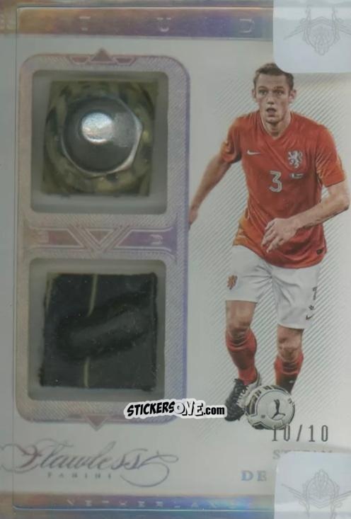 Figurina Stefan de Vrij - Flawless Soccer 2016 n. S-SDV - Panini