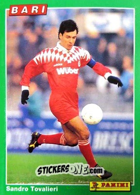 Figurina Sandro Tovalieri - Calcio Cards 1994-1995 n. 6 - Panini