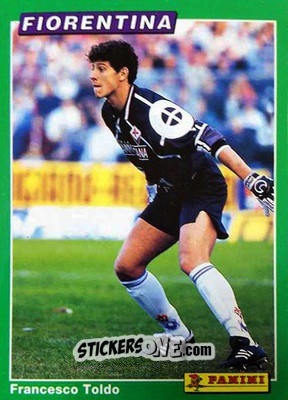 Figurina Francesco Toldo - Calcio Cards 1994-1995 n. 21 - Panini